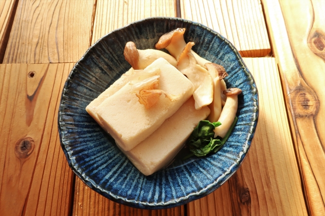 ずんぐりむっくり体型改善にこうや豆腐を食べるときの注意点・ポイント(水で戻さない方が栄養素が高い)